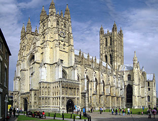 Cathedral of the Archbishop of Canterbury, leader of the Church of England Cathedral of the Archbishop of Canterbury, leader of the Church of England